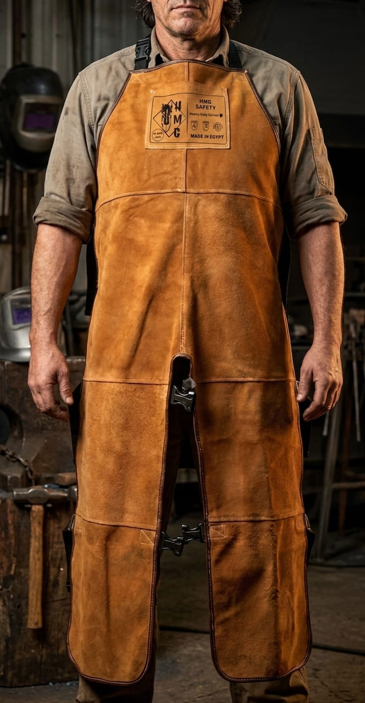 HMG Split-Leg Welding Apron